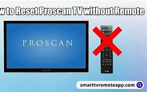 Image result for Reset Button On Proscan TV