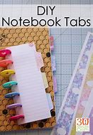 Image result for Big Notebook with Tabs