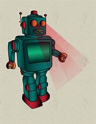 Image result for Robot with a Laser Blaster