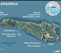 Image result for Lampedusa Cartina