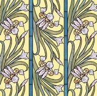 Image result for Art Nouveau Floral Garden Pattern