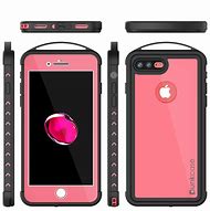 Image result for White iPhone with Black Cover with Waterproof