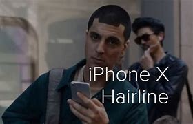 Image result for iPhone X Hairline