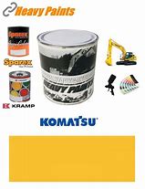 Image result for Komatsu Yellow Paint