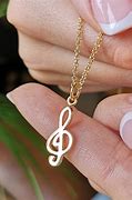 Image result for Treble Clef Necklace