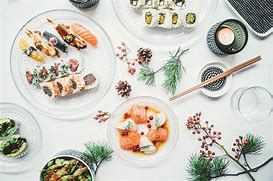 Image result for Sushi Christmas Menu
