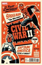 Image result for Captain America Civil War Cover