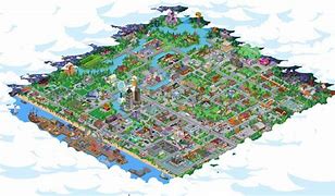 Image result for Simpsons Springfield Intro Map