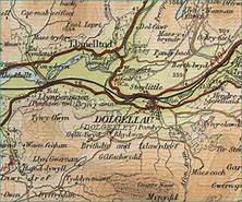 Image result for Dolgellau On Wales Map