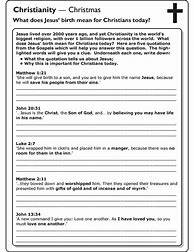 Image result for Christianity Worksheet