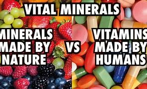 Image result for What Is the Difference Between a Vitamin and a Mineral