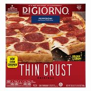 Image result for DiGiorno Thin Crust Pepperoni Pizza