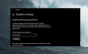 Image result for Graphics Settings Windows 10