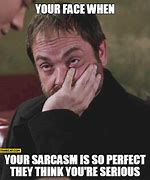 Image result for Sarcasm Face Meme