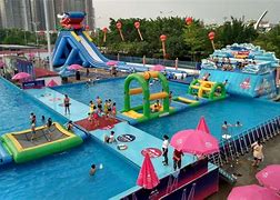 Image result for Inflatable Water Theme Park