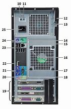 Image result for Dell Optiplex 790 MT Tower Rear