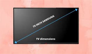 Image result for Ukuran TV 70 Inch Samsung