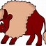 Image result for Bison Cartoon Clip Art