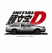 Image result for Initial D AE86 Door Lettering