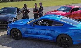 Image result for Mustang Police Car