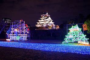 Image result for Osaka Castle December 4K