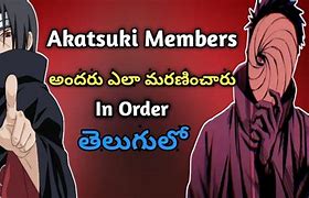 Image result for Akatsuki Deaths