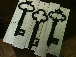 Image result for Vintage Key Wall Decor