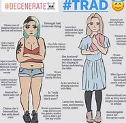 Image result for Chad and Trad Meme