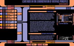 Image result for Star Trek LCARS Interface