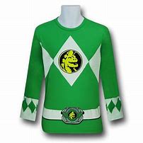 Image result for Green Ranger Shirt