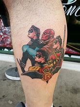 Image result for Batman and Robin Tattoo