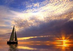 Image result for Sailboat Sunset Background