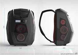 Image result for boom box backpacks with speaker