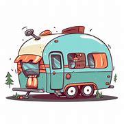 Image result for Tow Behind Camper Clip Art