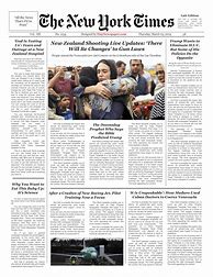 Image result for Blank New York Times Newspaper Template