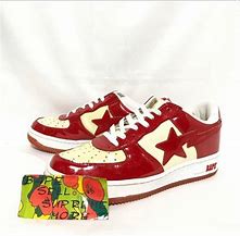 Image result for Red BAPE Shoes