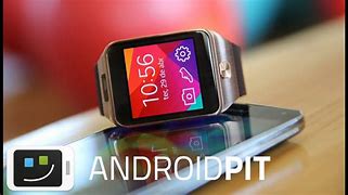 Image result for Samsung Gear 2 Watch Black with Silver Band