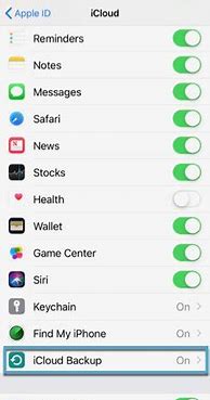 Image result for iCloud Find My iPhone Settings