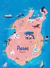 Image result for Greek Islands Map Cyclades
