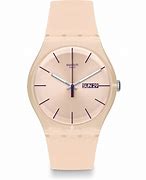 Image result for Swatch Rose Gold Watch