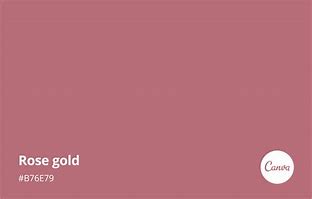 Image result for Rose Gold Color Number