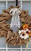 Image result for How to Make a Wreath with a Coat Hanger