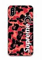 Image result for iPhone 13 Case Supreme and BAPE