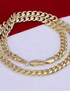 Image result for Gold Cuban Link Chain Necklace