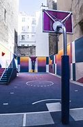 Image result for Purple Basketball Court