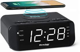 Image result for Alarm Clock with Wireless Charging