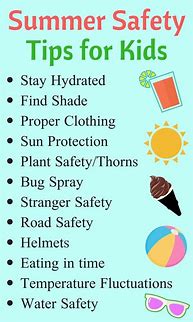 Image result for Infant Summer Safety Tips
