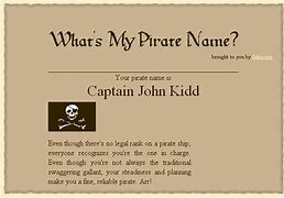 Image result for Funny Captain Names