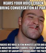 Image result for Voice Crack Meme