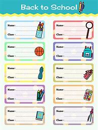 Image result for Notebook Label Ideas